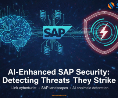 AI-Enhanced SAP Security solution by Spino Inc detecting cyber threats in real-time.
